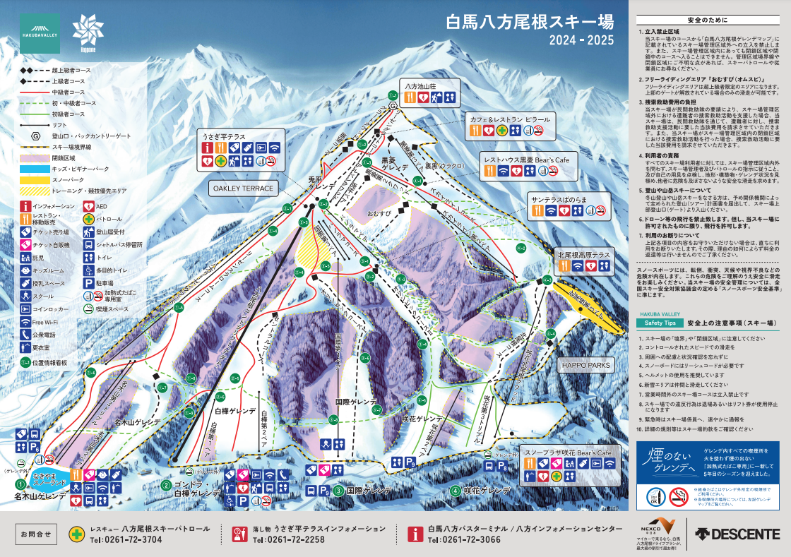 Happo One Course Map