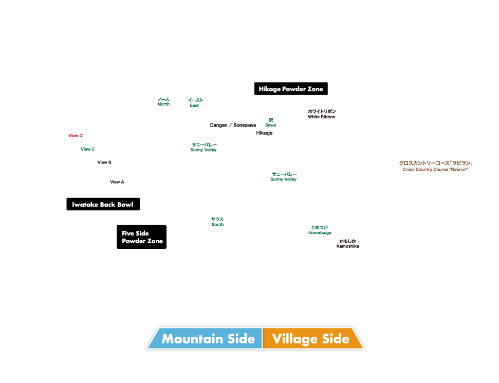 Hakuba Iwatake Course Map