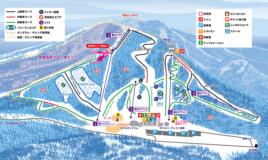 Tangram Course Map